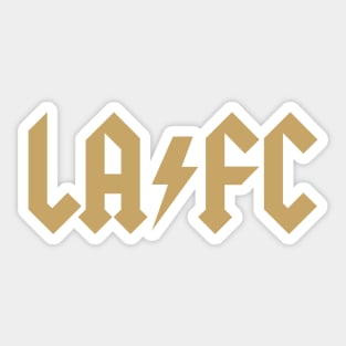 Rock with LAFC! Solid Sticker